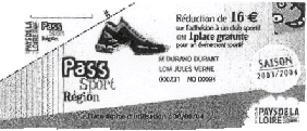 Pass sport rgion