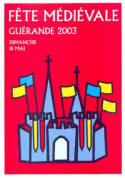 Affiche de la fte mdivale 2003