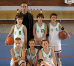 L'équipe des benjamins 2 de guérande basket 06/07 - Bernard Gaëtan - Chesné Corentin - Lebris Kilian - Leroux Brice - Louisse Guillaume - Malcanat Alexandre - Morinière Titouan - Perennes Maxime - Venard Nicolas