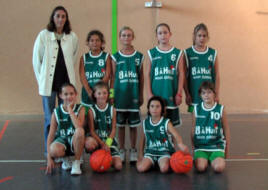 L'équipe des poussines de l'entente Guérande basket et St Molf 06 / 07  Tattevin Camille - Vidal Eva - Leroy Juliette - Loiret Alicia - Rigaudeau Justine - Dibon Laurie - Feuvret Marine - Green Nicole - Barreau Marie - Bellorge Margaux - Burban Elodie