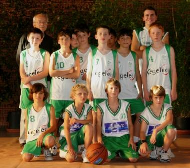 Les bejamins de l'entente Guérande Basket / St Molf - Saison 08/09